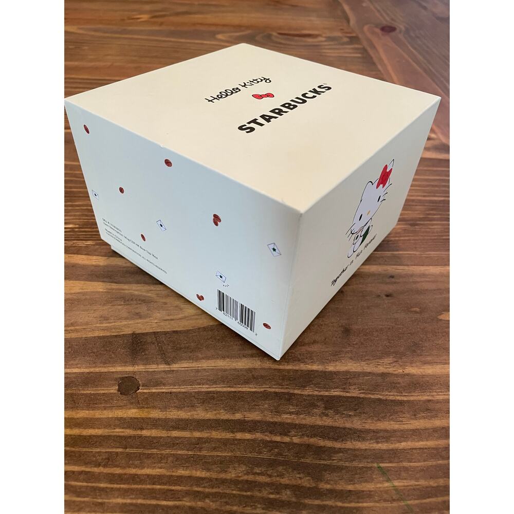 Starbucks x Hello Kitty 16oz Ceramic Mug w Lid Boxed Sanrio Collectible - Picture 2 of 7